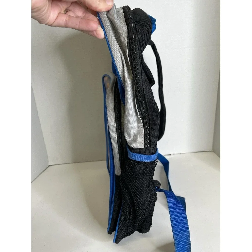 Bakugan Battle Brawlers Backpack Kids School Bag Blue Black